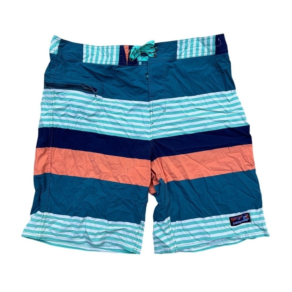 Patagonia Size 36 Stretch Men's Wavefarer Boardshorts 21"